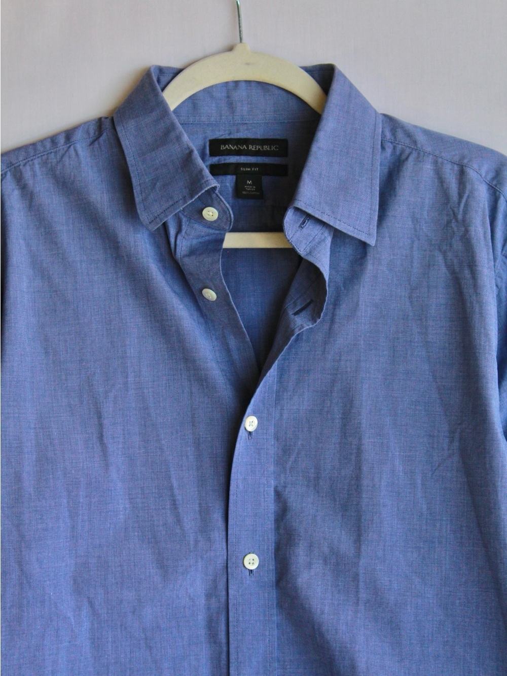 Banana Republic Slim Fit Dress Shirt Cotton